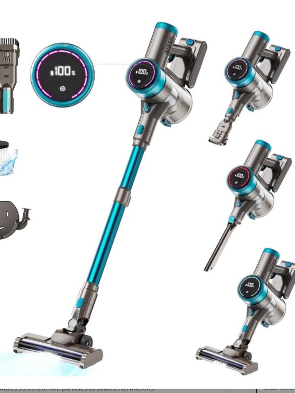 CORDLESS PORTABLE VACUUM CLEANER-400W